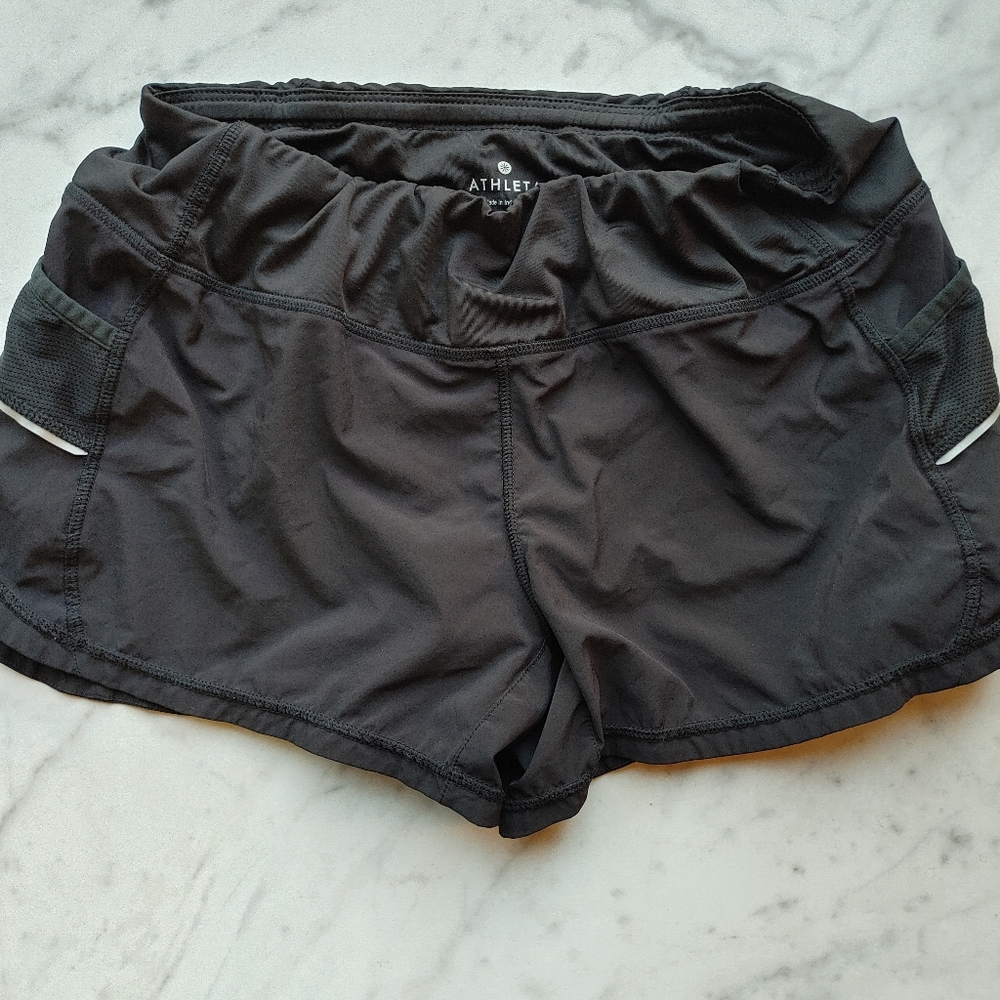 Athleta running shorts